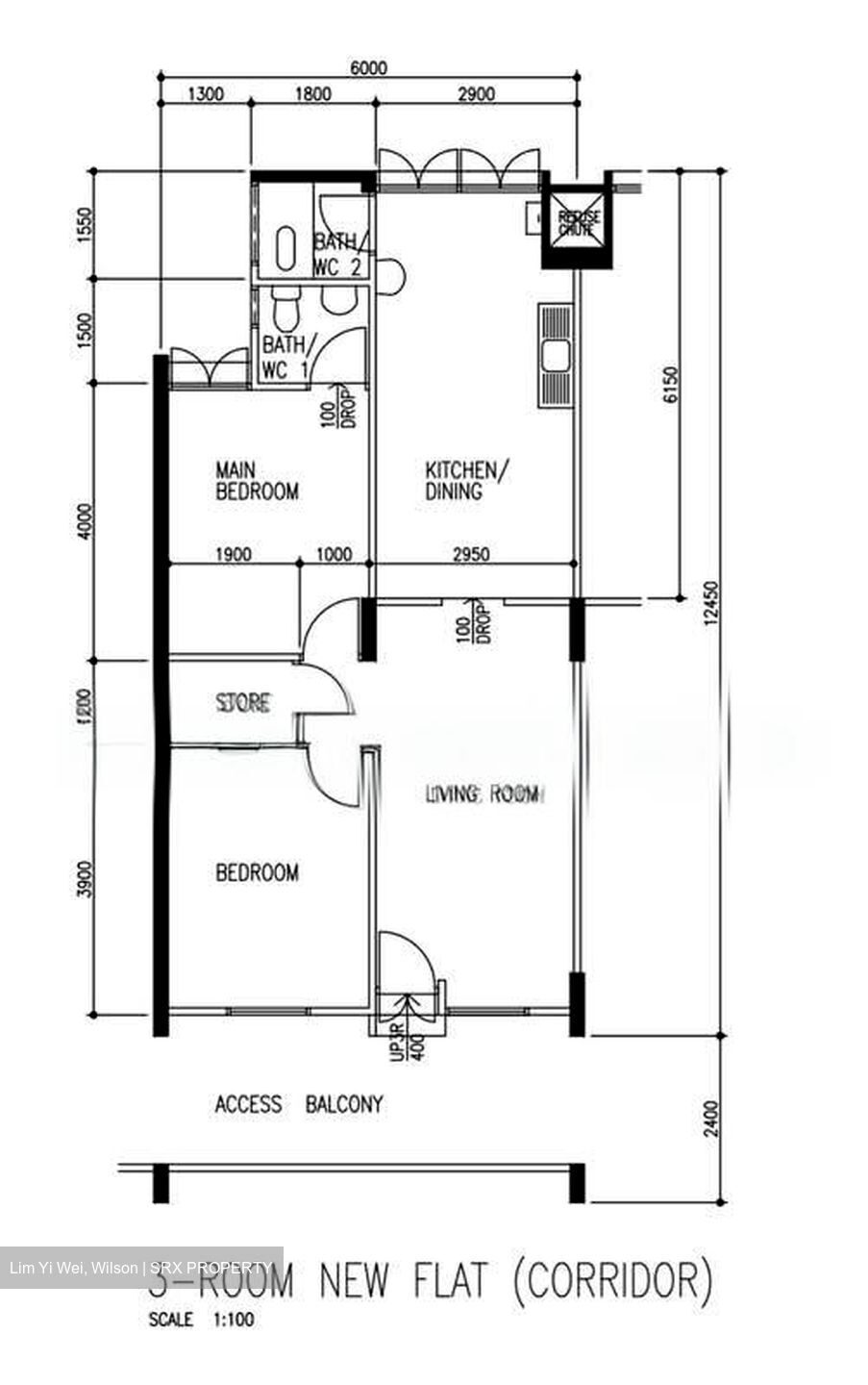 Blk 374 Clementi Avenue 4 (Clementi), HDB 3 Rooms #575817841